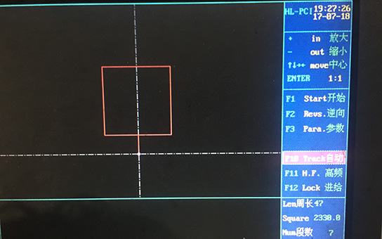 HL中走丝变锥及上下异形设置1